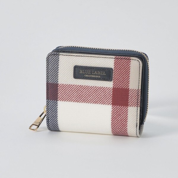 クレストブリッジチェックPVC二つ折り財布（ウォレット/ポーチ）｜BLUE LABEL CRESTBRIDGE(ブルーレーベル ・クレストブリッジ)【公式サイト】