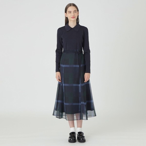 ブルーレーベルクレストブリッジ ワンピース BLUE LABEL CRESTBRIDGE - ブルーレーベルクレストブリッジ