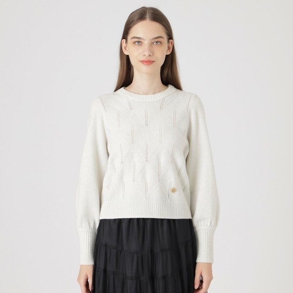 【新品】ブルーレーベル クレストブリッジ ハイツイストレーヨンストレッチニット ハイツイストレーヨンストレッチニット（55N14434＿＿