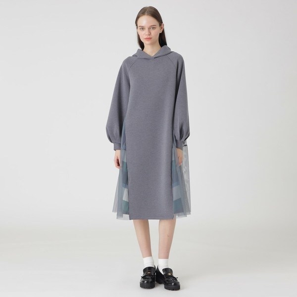 クレストブリッジチェックウールビエラワンピース | ブルーレーベル