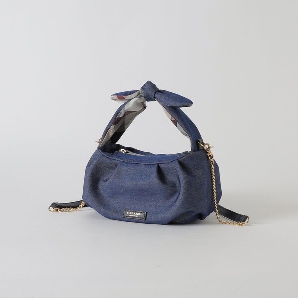 BLUE LABEL CRESTBRIDGE デニム リボン トートバッグ 【公式通販】