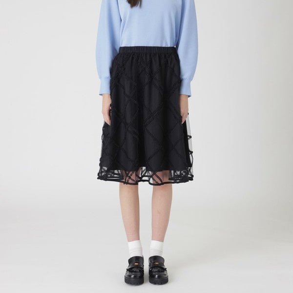 BLUE LABEL CRESTBRIDGE サイロスパンストレッチスカート BLUE LABEL / BLACK LABEL CRESTBRIDGE｜サイロスパンクリア