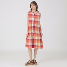 コットンリネンティアードドレス | ブルーレーベル・クレストブリッジ 