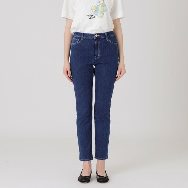 ブルーレーベルクレストブリッジ　ストレッチデニムワイドパンツ ストレッチデニムワイドパンツ（パンツ）｜BLUE LABEL