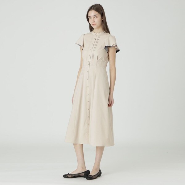 タグ付き美品✨️ BLUE LABEL シルキーブロード ノースリーブドレス 一部店舗限定】シルキータフタシャツドレス | ブルーレーベル