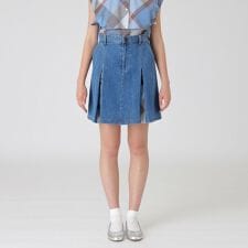 ブルーレーベル・クレストブリッジ(BLUE LABEL CRESTBRIDGE)のデニムミニスカート