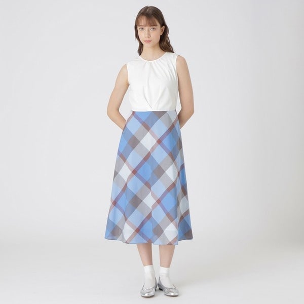 ドッキングジャンパースカートドレス | ブルーレーベル・クレスト