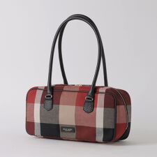 ブルーレーベル・クレストブリッジ(BLUE LABEL CRESTBRIDGE)のクレストブリッジチェックキャンバスボストンバッグ