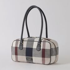 ブルーレーベル・クレストブリッジ(BLUE LABEL CRESTBRIDGE)のクレストブリッジチェックキャンバスボストンバッグ