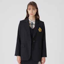 ウールストレッチブレンドテーラードジャケット | ブルーレーベル 
