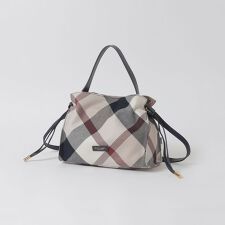 ブルーレーベル・クレストブリッジ(BLUE LABEL CRESTBRIDGE)のクレストブリッジチェックカルゼギャザーミニバッグ