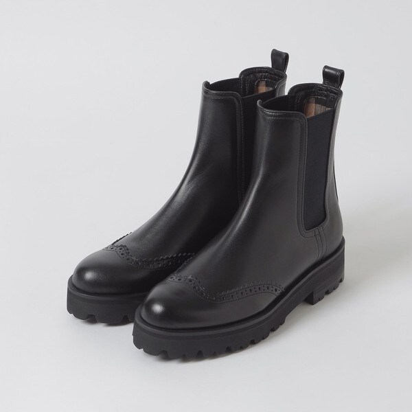 ○★新品未使用　ブルーレーベルクレストブリッジ　ショートブーツ　S　ブラック ショートブーツ | ブルーレーベル・クレストブリッジ(BLUE LABEL