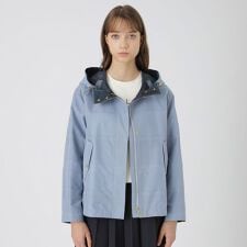 【はっ水】クレストブリッジチェックマウンテンパーカー