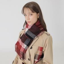 【10th ANNIVERSARY】クレストブリッジチェックジャカードマフラー