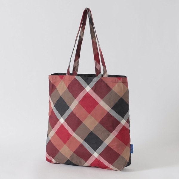 パーシャルクレストブリッジチェックエコバッグ | ブルーレーベル