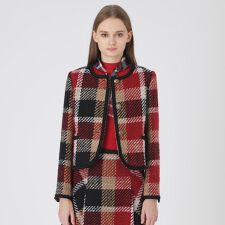 【10th ANNIVERSARY】クレストブリッジチェックロービングツィードジャケット