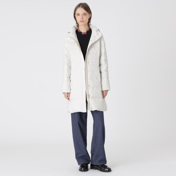 ファインウールダブルメルトンスタンドカラーコート | ブルーレーベル