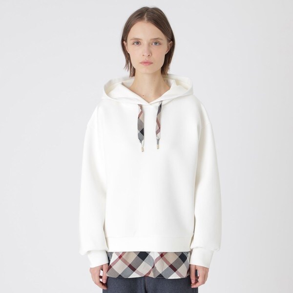 一部店舗限定】レイヤードパーカー | ブルーレーベル・クレスト