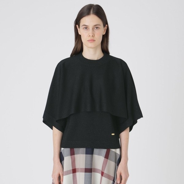 ウールアクリルブレンドスカーフニット | ブルーレーベル・クレスト