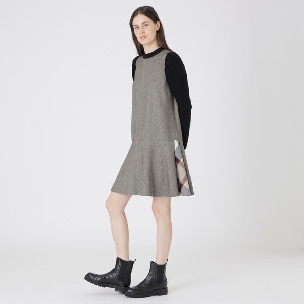 コットンライクスパンローンワンピース | ブルーレーベル・クレスト