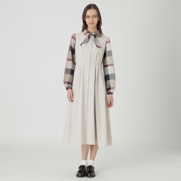 専用です♡バーバリー　ブルーレーベルクレストブリッジ　ロングワンピース ブルーレーベル・クレストブリッジ(BLUE LABEL CRESTBRIDGE