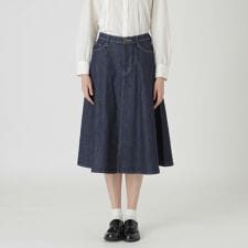 【BLUE LABEL DENIM】フレアスカート