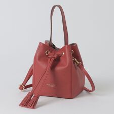 バケットレザーミニショルダー