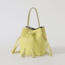 バケットレザーミニショルダー