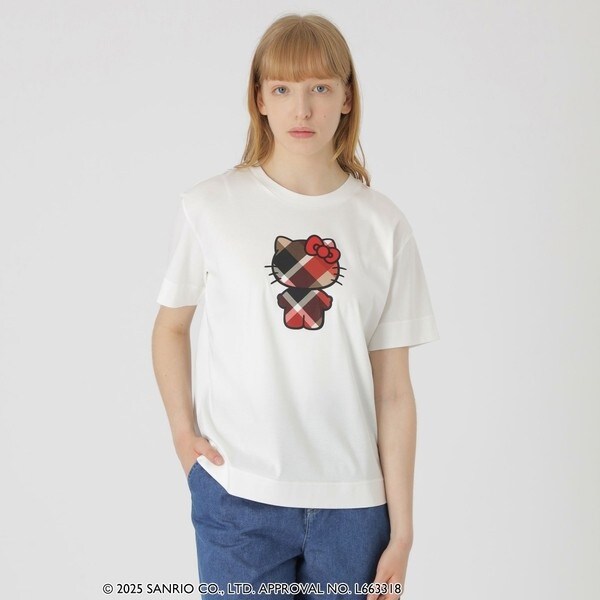 ハローキティコラボ】グラフィックTシャツ | ブルーレーベル・クレスト