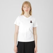 店舗限定】ハブラシベアーワッペンTシャツ | ブルーレーベル・クレスト 