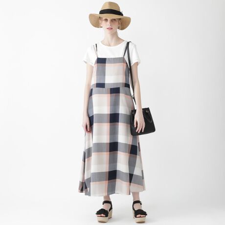 クレストブリッジチェックドレープツイルワンピース ブルーレーベル クレストブリッジ Blue Label Crestbridge ファッション通販 マルイウェブチャネル To603 110 01 01