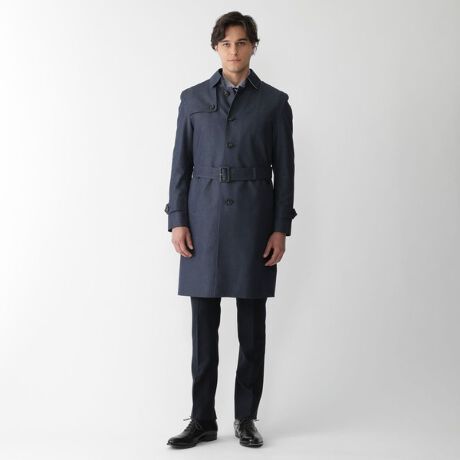 ｂｙ ｃｒａｆｔｓｍａｎ イミテーションデニムステンカラーコート ブラックレーベル クレストブリッジ Black Label Crestbridge 51a ファッション通販 マルイウェブチャネル