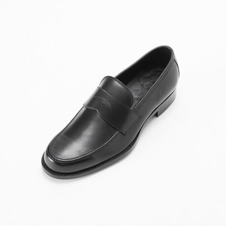 レザーコインローファー | ブラックレーベル・クレストブリッジ (BLACK 