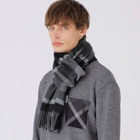 クレストブリッジチェックマフラー | ブラックレーベル・クレスト  