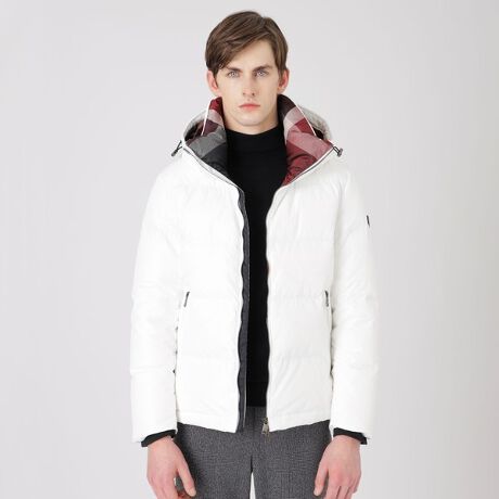 ビッグスケールクレストブリッジチェックダウン | ブラックレーベル 