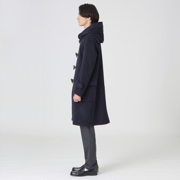 美品 BLACK LABEL CRESTBRIDGE ダッフルコート チェック ダブルフェイスクレストブリッジチェックダッフルコート