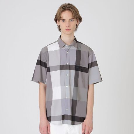 クレストブリッジチェックトリコットシャツ | ブラックレーベル  