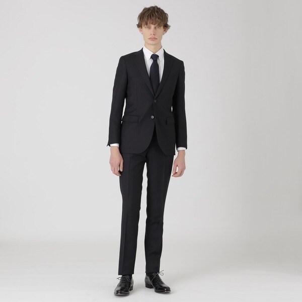 ブラックシャドーストライプスーツ | ブラックレーベル・クレスト