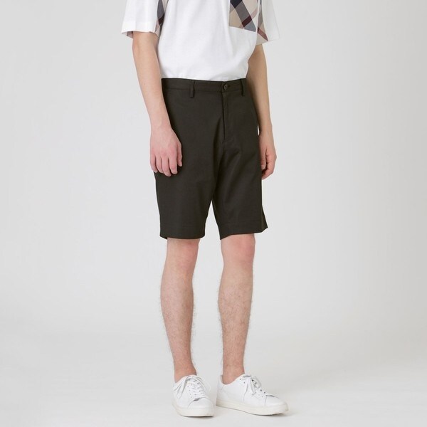 るるる　ブラックレーベルクレストブリッジ ショートパンツ ハーフパンツ 一部店舗限定】リネンミックスショートパンツ | ブラックレーベル