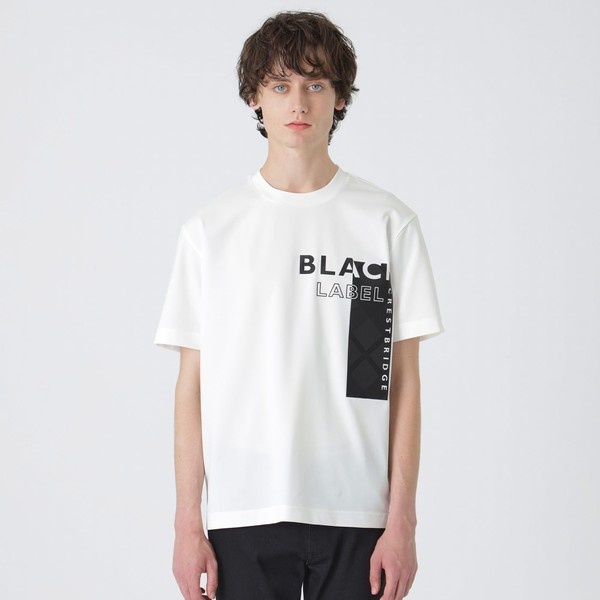 クレストブリッジ　ブラックレーベル　Tシャツ　シャドーチェック