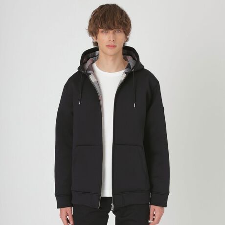 バックチェックキルトパーカー | ブラックレーベル・クレストブリッジ 
