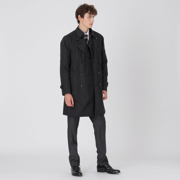 BLACK LABEL CRESTBRIDGE バイカラートレンチコート The BEST