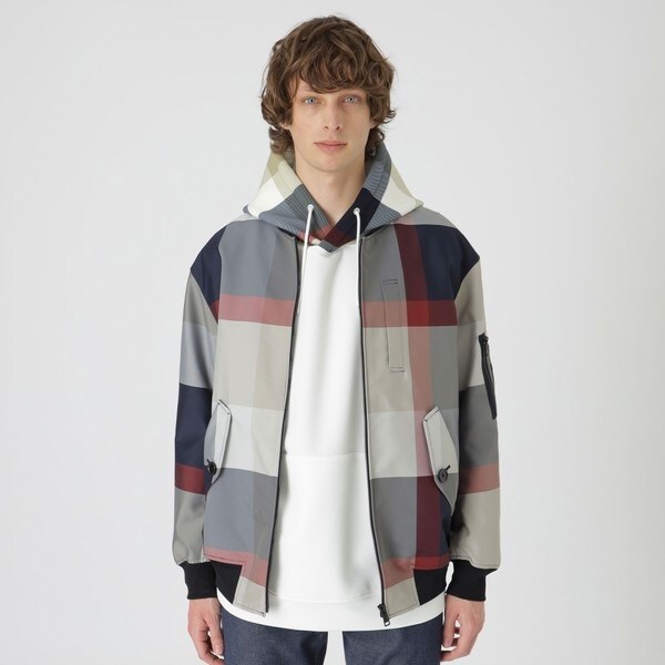 【撥水・防風・軽量】ブラックレーベルクレストブリッジ　ナイロンジャケットブルゾン 撥水・防風・軽量】ブラックレーベルクレストブリッジナイロン