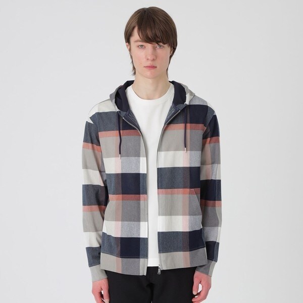 ラッセルクレストブリッジチェックパーカー | ブラックレーベル
