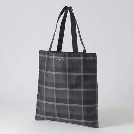 一部店舗限定】リバーシブルクレストブリッジチェックトートバッグ 