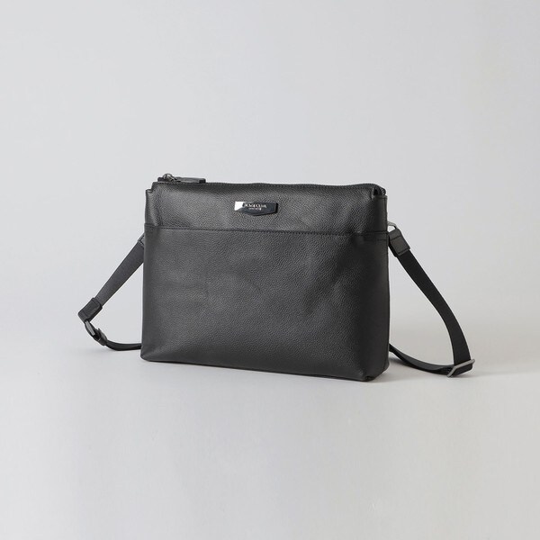 ブラックレーベルクレストブリッジ♪サコッシュ/BLACKLABELミニショルダー エンボスチェックスマートフォンショルダーケース（ウォレット/ケース