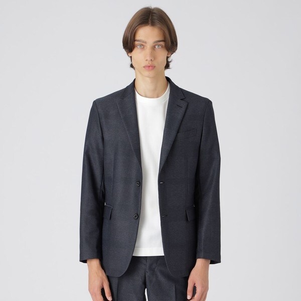 シャドーチェックジャケット シアサッカーシャドーチェックジャケット