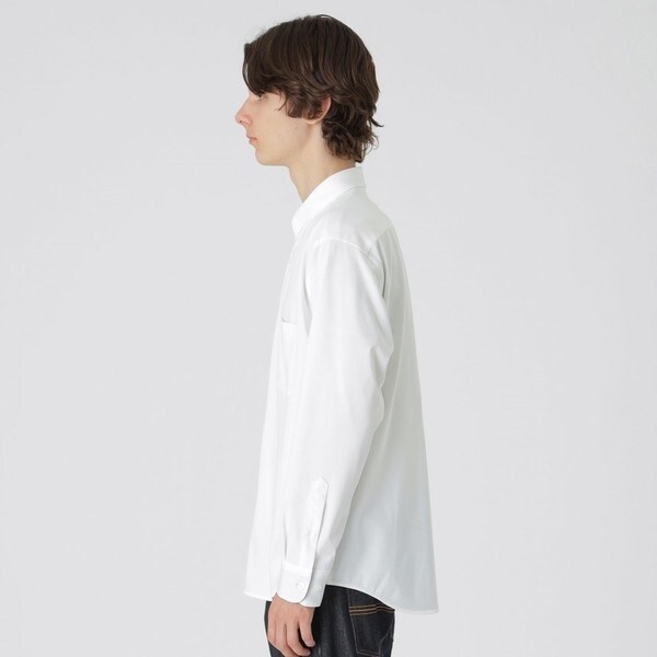 マーセライズプレーティングシャツ | ブラックレーベル・クレスト