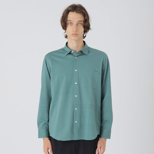 BLACKLABEL CRESTBRIDGE ハイゲージオックスジャージーシャツ