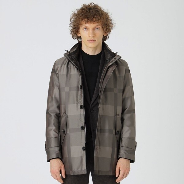 CROPPED FAUX LEATHER ブルゾン CROPPED FAUX LEATHER ブルゾン